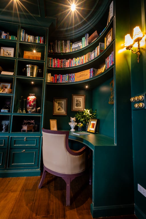 Reading nook at Baan SaranTaya